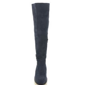 Free people chunky knee high boot